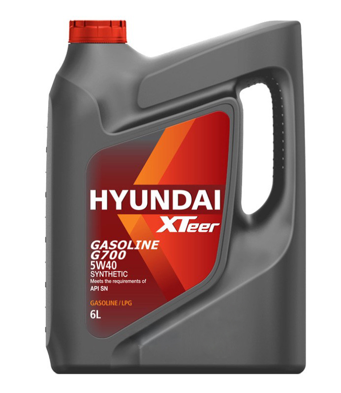 Масло моторное HYUNDAI Xteer Gasoline G700 5W-40 6л XTEER 1061136